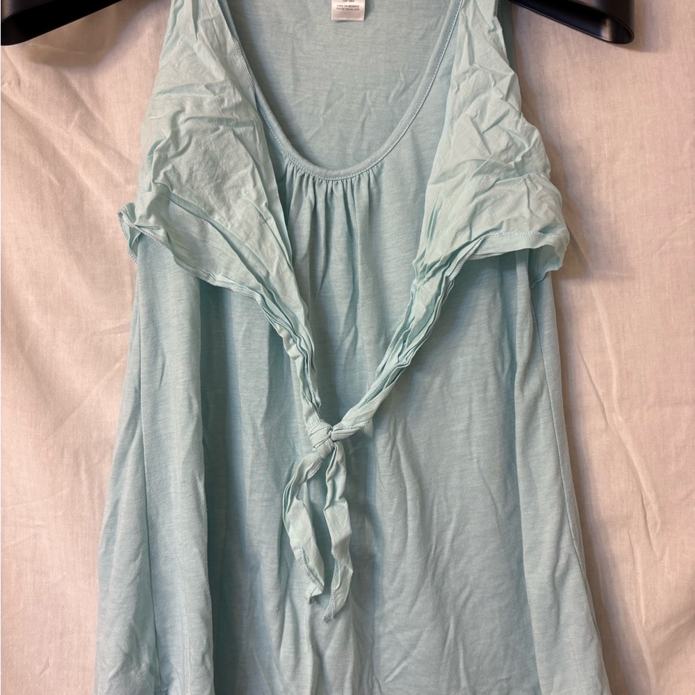 Light Blue Sleeveless Top